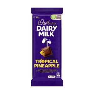 Cadbury Dairy Milk Tropical Pineapple 180g AUS