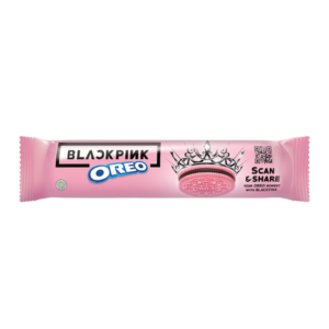 OREO x BLACKPINK Limited Edition Pink Dark Chocolate Creme Cookies 123.5g