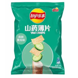 Lays Yam Chips Cucumber 80g CHINA