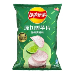 Lays Taro Chips Lime 60g CHINA