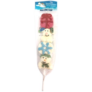 The Snowman and The Snowdog Decorated Mallow Kebab Pop 30g